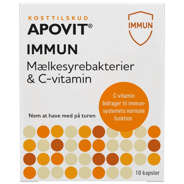 Apovit Immun Mælkesyrebakterier & C-Vitamin
