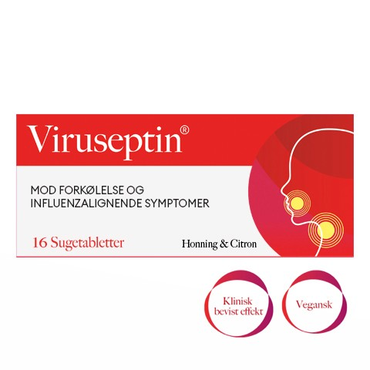 Viruseptin Sugetabletter Honey & Lemon