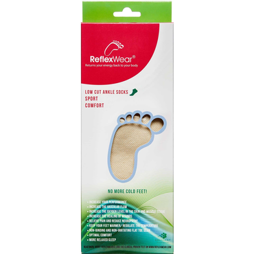 ReflexWear Ankelstrømpe Natur Str. 35-38