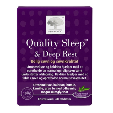 New Nordic Quality Sleep & Deep Rest