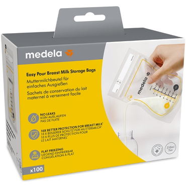 Medela Easy-Pour Brystmælk-Opbevaringsposer