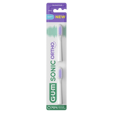 GUM Sonic Ortho børstehoveder