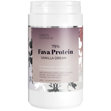 Green Goddess vanilla dream fava protein