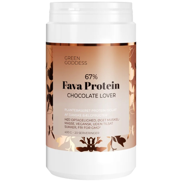 Green Goddess chocolate lover fava protein
