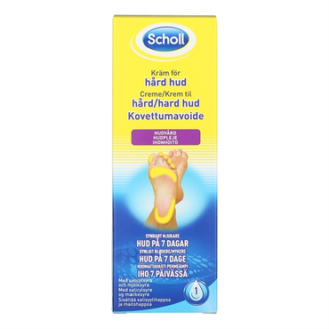 Scholl intensiv creme hård hud