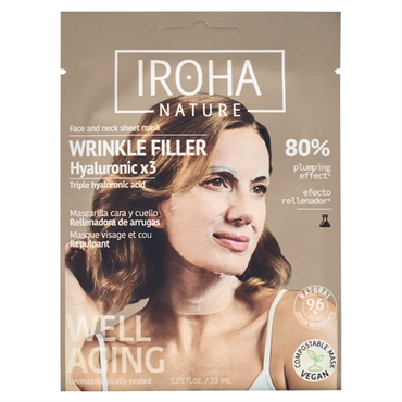 IROHA face and neck sheet mask
