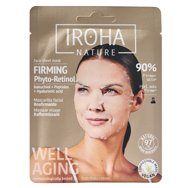 IROHA firming face sheet mask