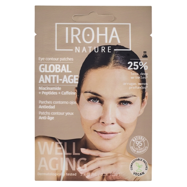 IROHA anti-age eye contour patches