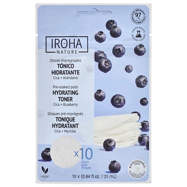 IROHA hydrating toner pads