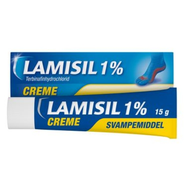 Lamisil creme mod fodsvamp 1%