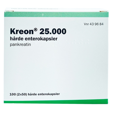 Kreon Lipase 25.000 EP-E Paranova