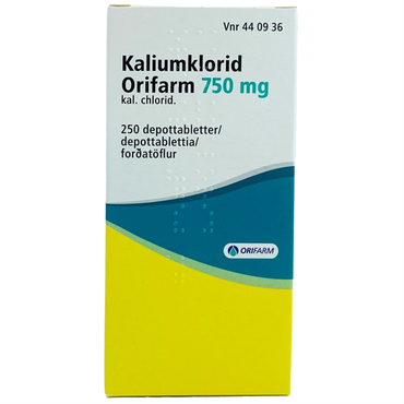 Kaliumklorid Orifarm