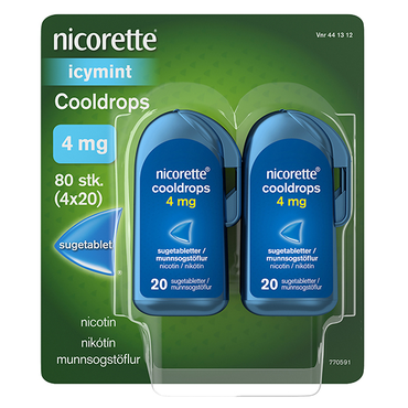 Nicorette sugetabletter Cooldrops