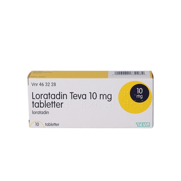 Loratadin Teva Tabletter