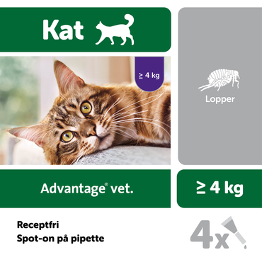 Advantage Vet. Opløsning Kat