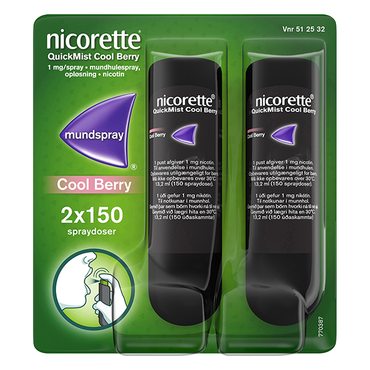 Nicorette QuickMist Coolberry mundspray