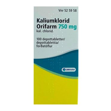 Kaliumklorid Orifarm
