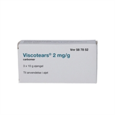 Viscotears Øjengel 2care4