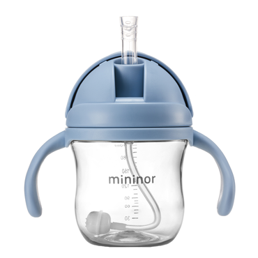 Mininor sugerørskop blå