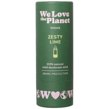 We Love The Planet deodorant stick zesty lime