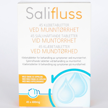 Salifluss klæbetabletter appelsin