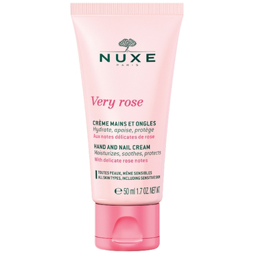 Nuxe Very Rose hand and nail cream