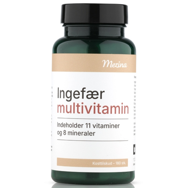 Mezina Green ingefær multivitamin