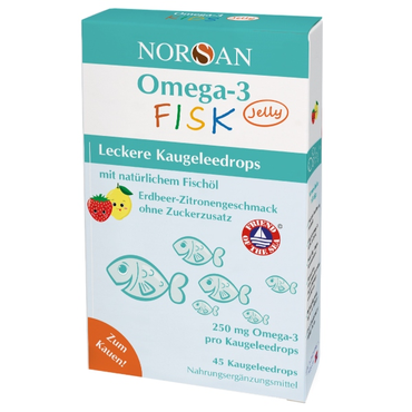 NORSAN Omega-3 fisk jelly