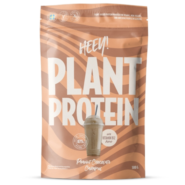 Heey! plant protein peanut chocolate caramel