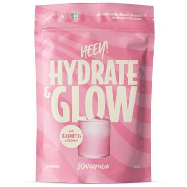 Heey! hydrate & glow electrolytes watermelon