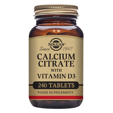 Solgar Calcium Citrate+D3