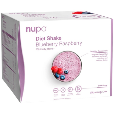 Nupo Diet Shake Blueberry Raspberry