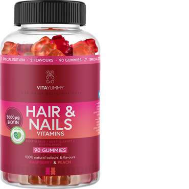 VitaYummy Hair & Nails Raspberry & Peach