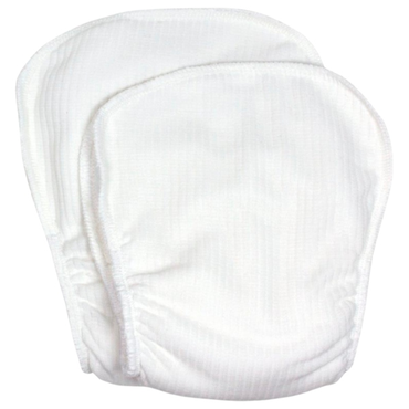 ImseVimse Diaber Inserts Terry Organic Hvid