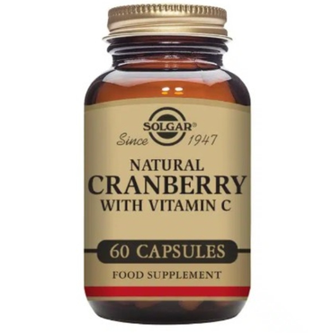 Solgar naturlig tranebær med vitamin c