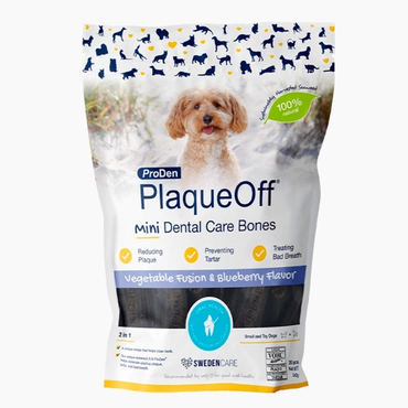 ProDen PlaqueOff Mini Dental Bones Blueberry