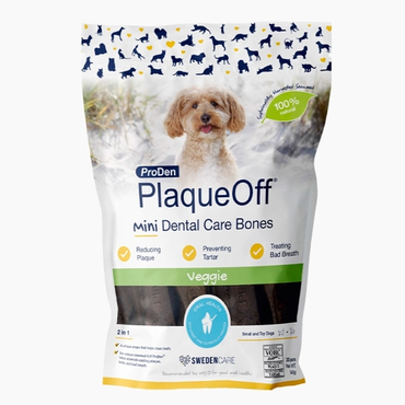 ProDen PlaqueOff Mini Dental Bones Veggie