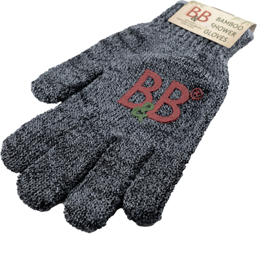 B&B Bamboo Shower Gloves