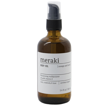 Meraki body oil orange & herbs