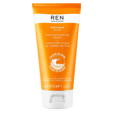 REN Radiance PHA exfoliating facial