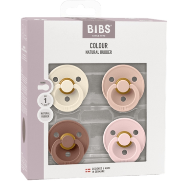 BIBS Colour size 1 ivory/blush/woodchuck/blossom