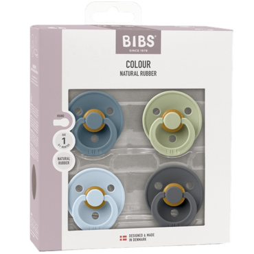 BIBS Colour Size 1 Petrol/Sage/Baby Blue/Iron