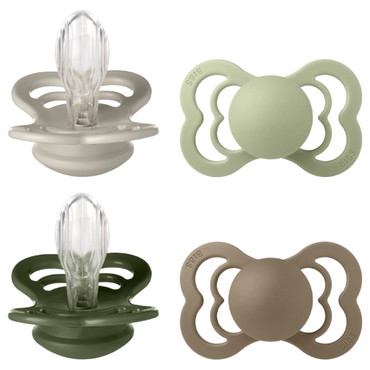 BIBS Supreme size 2 sand/sage/huntergreen/dark oak