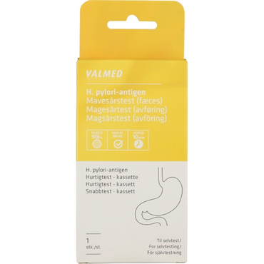 Valmed mavesårstest