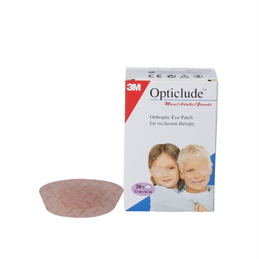 3M Opticlude Ovalt Maxi skeleplaster