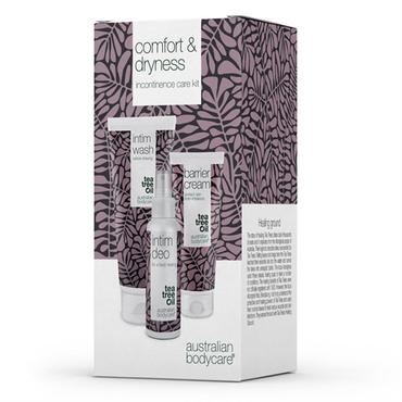Australian Bodycare comfort & dryness sampak