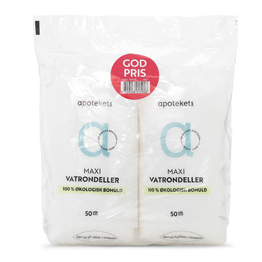Apotekets Økologiske Vatrondeller MAXI
