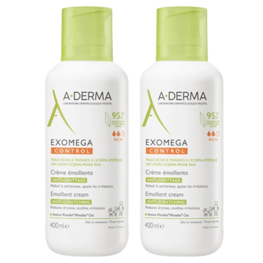 A-Derma Exomega Control Emollient Cream Sampak