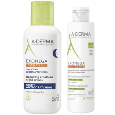 A-Derma Exomega Control emollient night cream + gave