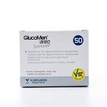 GlucoMen Areo Teststrimler
